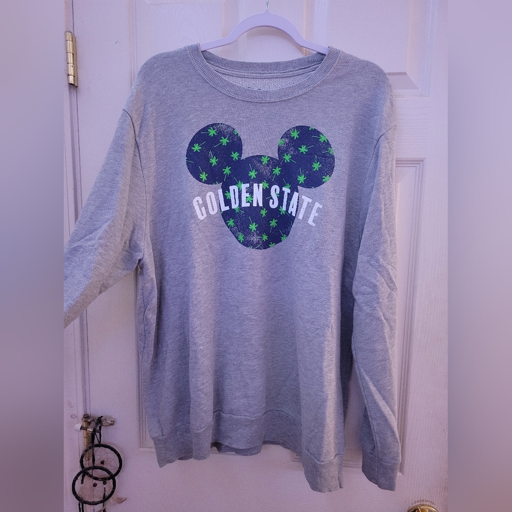 Disney Golden State Grey Sweater